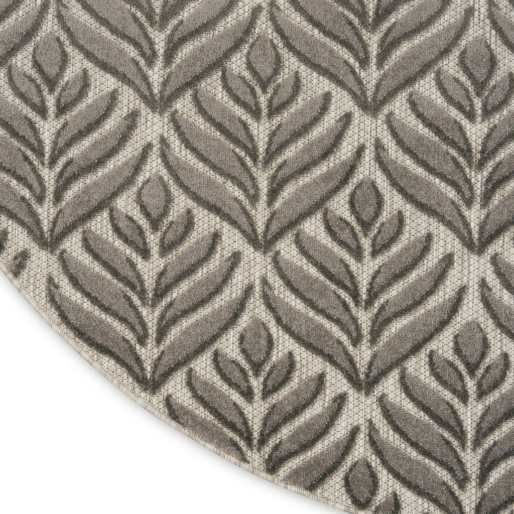 nourison aloha alh35 charcoal rug