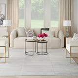 nourison brushstrokes bsk04 silver grey rug