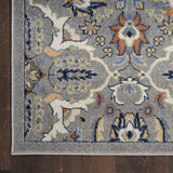 nourison allur alr03 grey rug