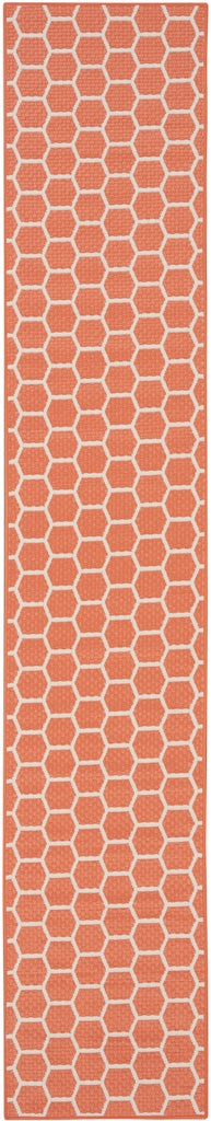 nourison twist reversible tws01 coral rug