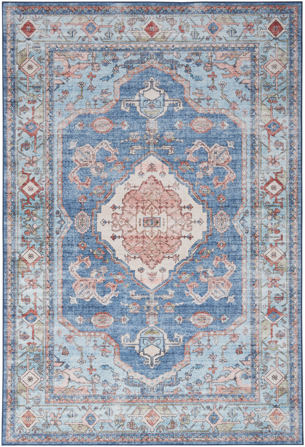 nourison fulton ful11 blue rug