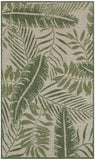 nourison garden oasis goa02 ivory green rug