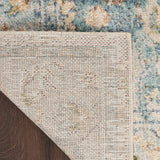 nourison astra machine washable asw12 beige blue rug