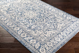 Hauteloom Etoile ETOI Navy Machine Made Polypropylene Rug