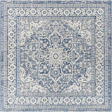 Hauteloom Etoile ETOI Navy Machine Made Polypropylene Rug