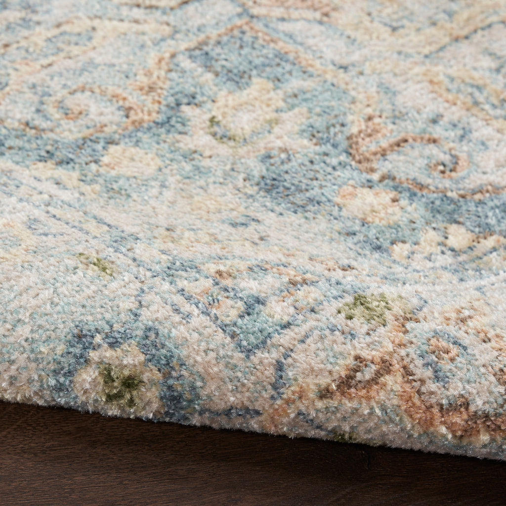 nourison astra machine washable asw12 beige blue rug