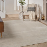 nourison andes and01 ivory grey rug