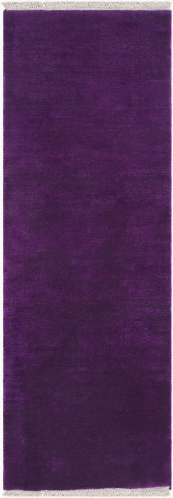 surya evergreen evg 2300 dark plum rug