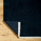 surya evergreen evg 2303 dark blue rug