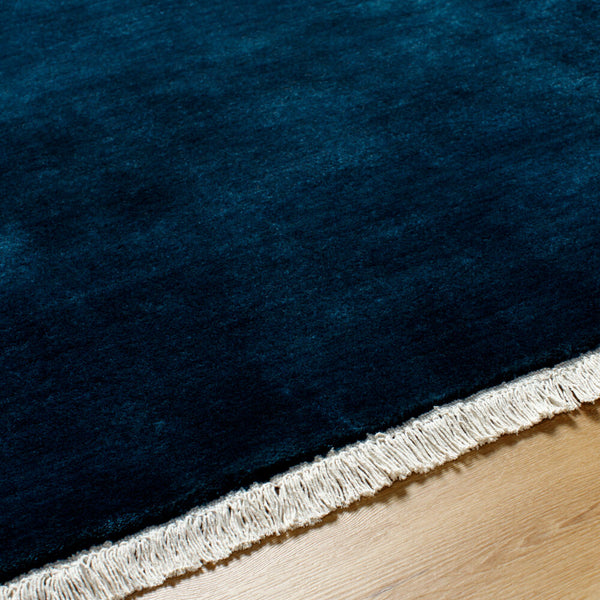 surya evergreen evg 2303 dark blue rug