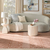 nourison astra machine washable asw10 copper rug