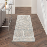 nourison exhale exl02 beige blue rug