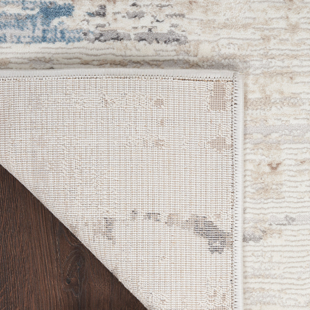 nourison ck022 infinity ifn06 ivory grey blue rug
