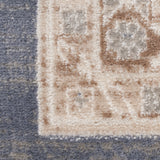 nourison serenity home srh01 ivory blue rug