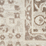 nourison eco cycle ecy04 ivory mocha rug
