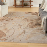 nourison astra machine washable asw14 beige rug
