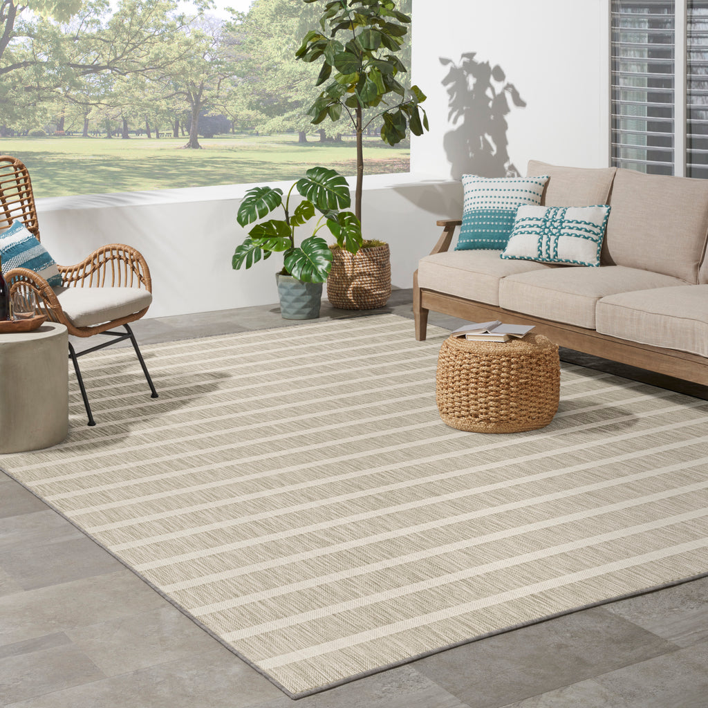 nourison positano pos03 grey ivory rug