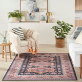 nourison vintage home vnh03 navy rug