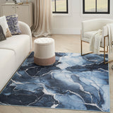 nourison daydream ddr02 navy blue rug