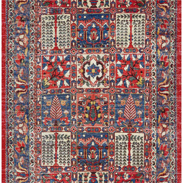 nourison fulton ful05 red rug
