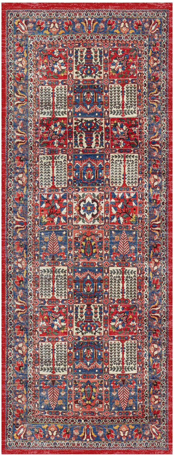 nourison fulton ful05 red rug