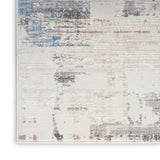 nourison ck022 infinity ifn06 ivory grey blue rug