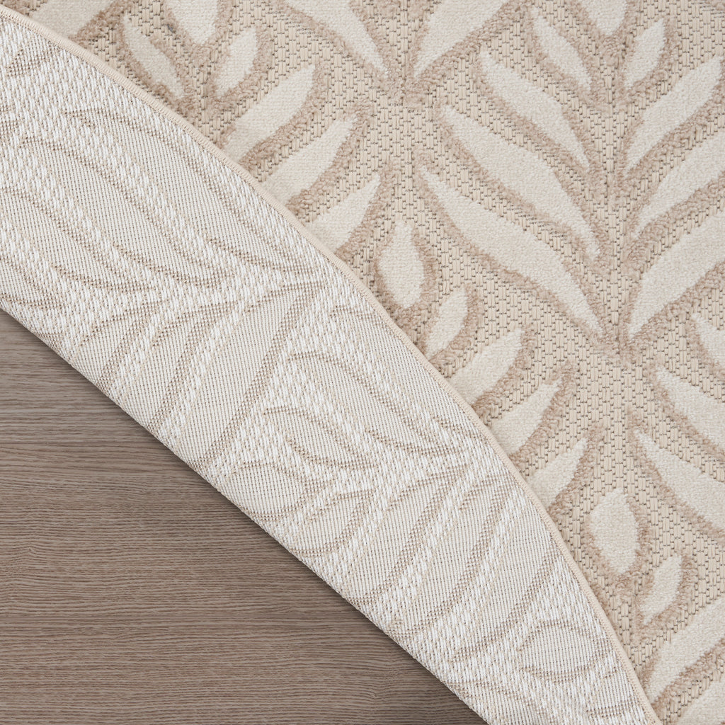 nourison aloha alh35 ivory grey rug
