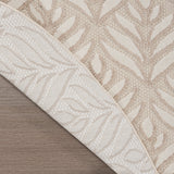 nourison aloha alh35 ivory grey rug