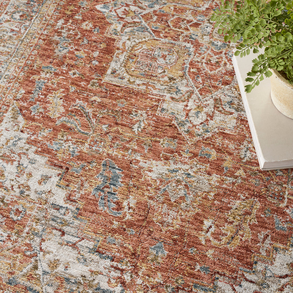 nourison sahar shr06 ivory multicolor rug