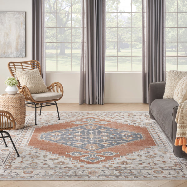 nourison astra machine washable asw11 grey multicolor rug
