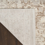 nourison shadows shw03 ivory mocha rug