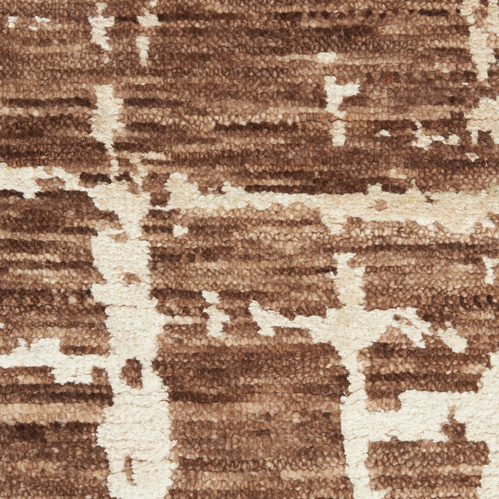 nourison luna lun02 mocha ivory rug