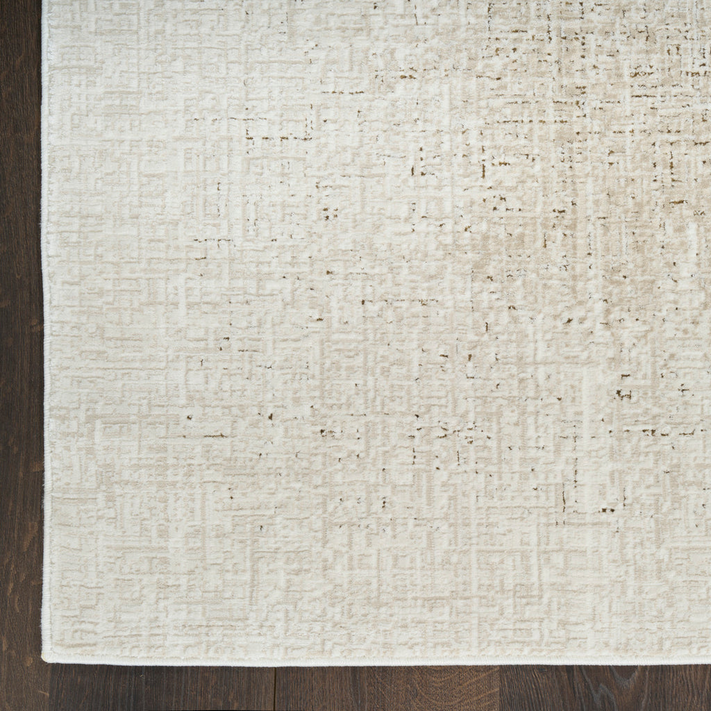 nourison grand street grn03 ivory beige rug