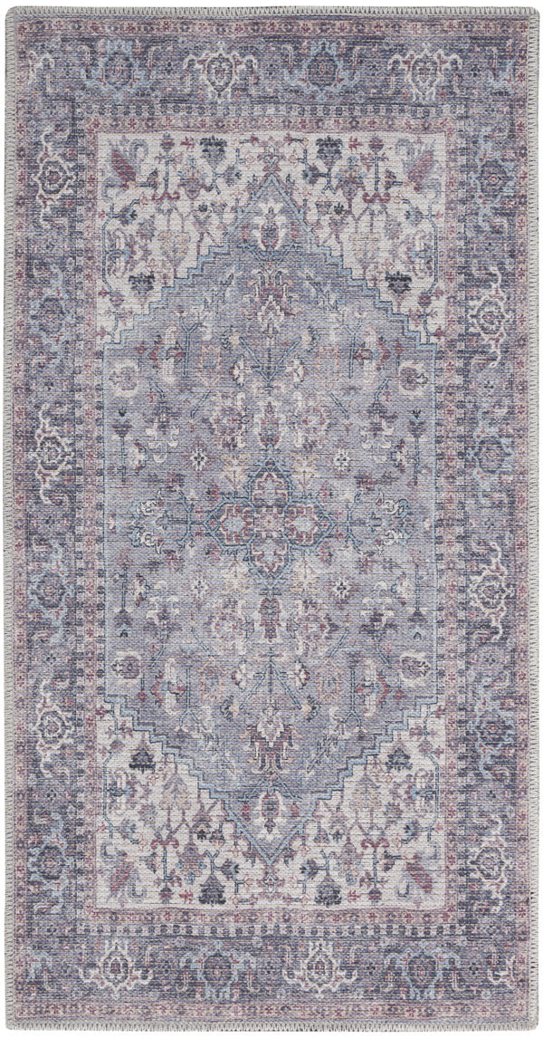 nourison new concept washables sr101 grey rug