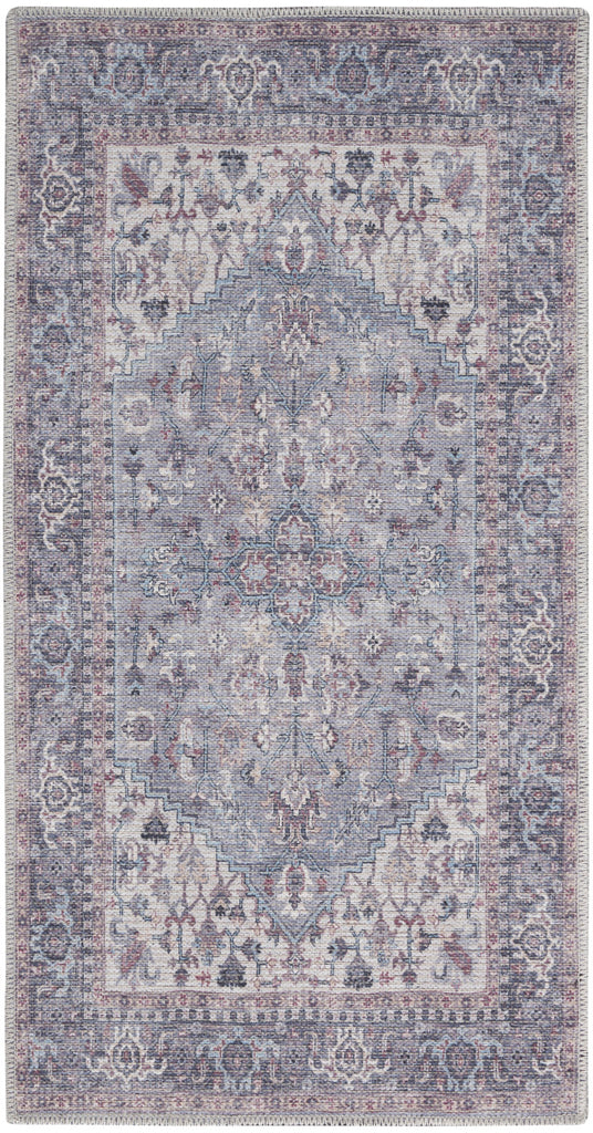 nourison new concept washables sr101 grey rug