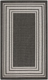 nourison horizon indoor outdoor hoz03 black rug