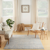 nourison exhale exl02 beige blue rug
