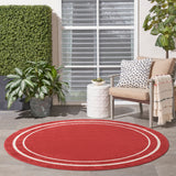 nourison nourison essentials nre02 brick ivory rug
