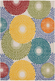 nourison aloha alh29 multicolor rug