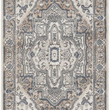 nourison quarry qua18 ivory taupe rug
