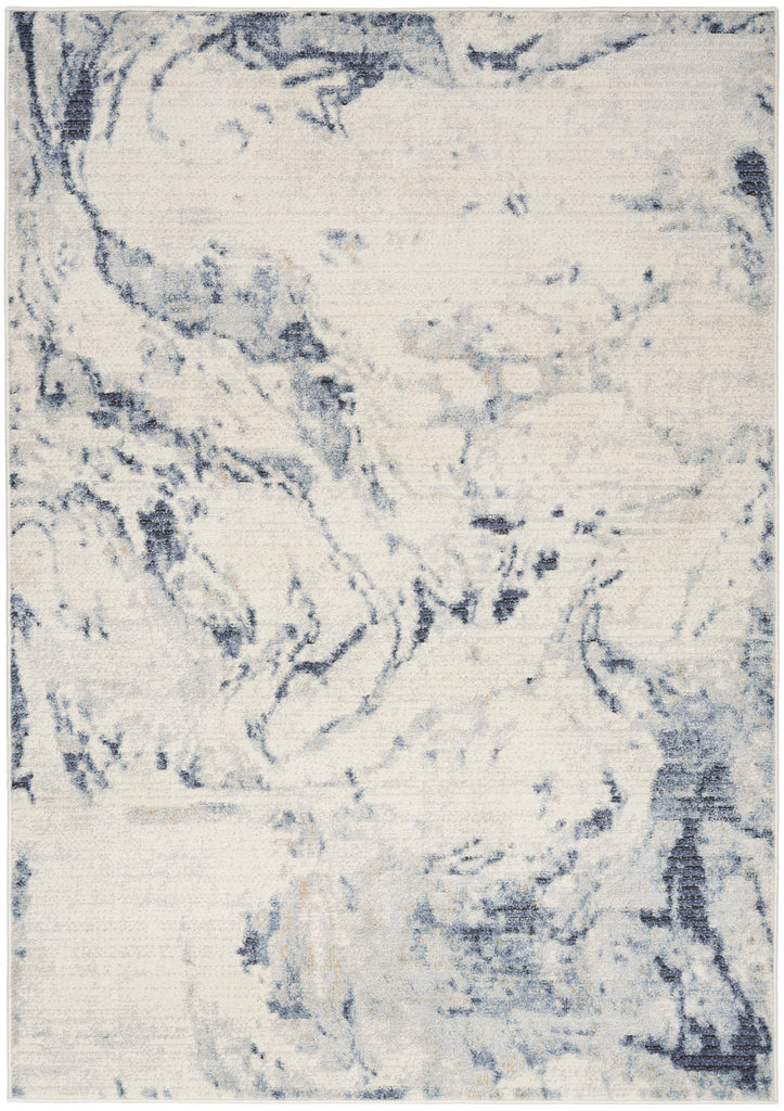 nourison motion mtt06 ivory blue rug