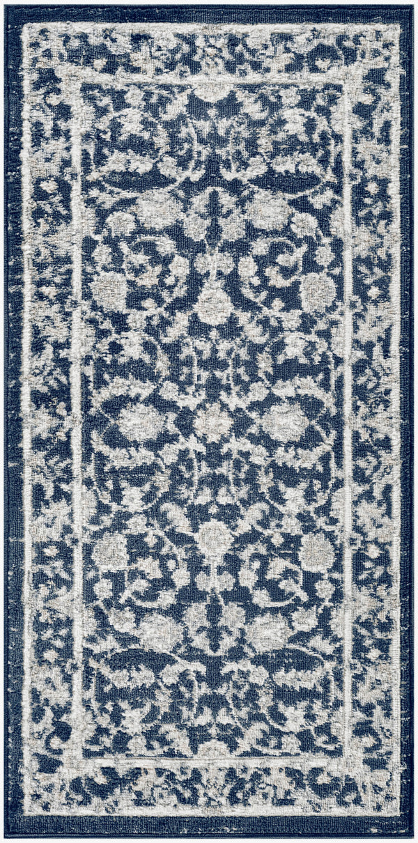 nourison dekor dek09 slate ivory rug