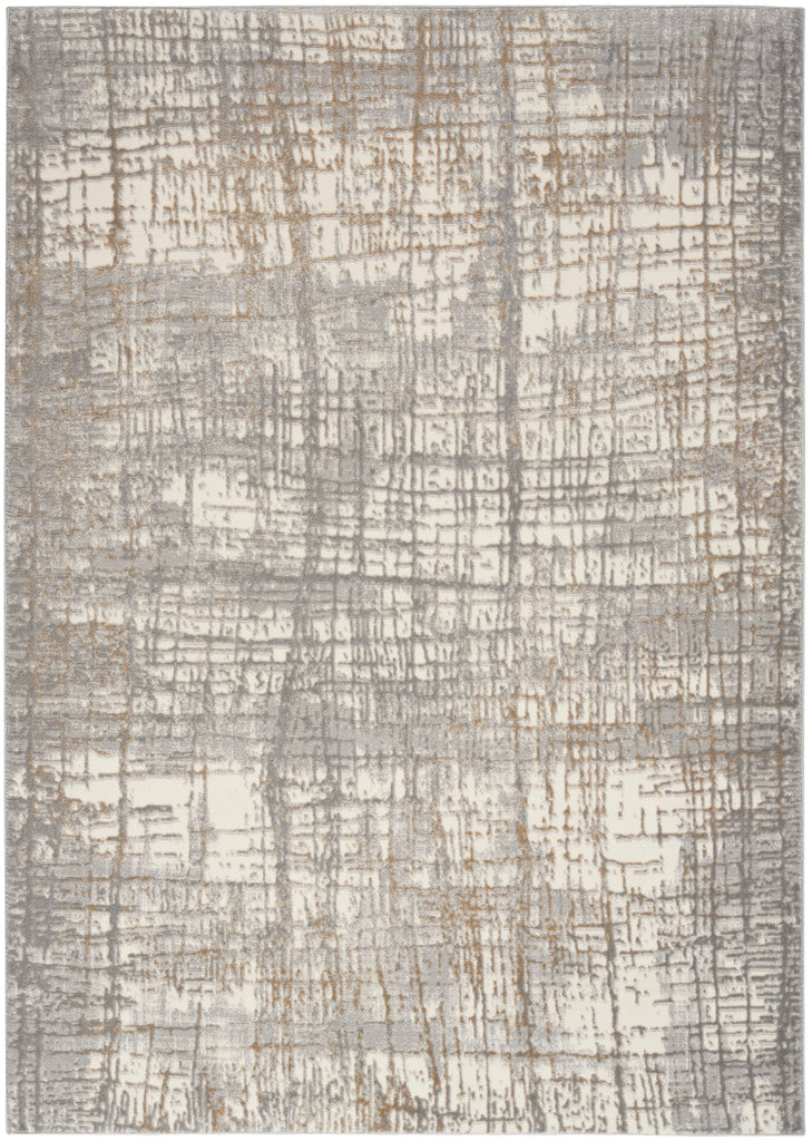 nourison ck950 rush ck950 ivory grey rug