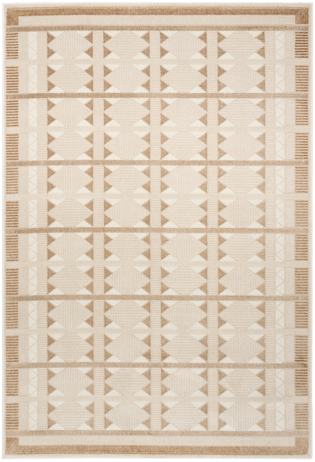 nourison nordic nrc06 taupe rug