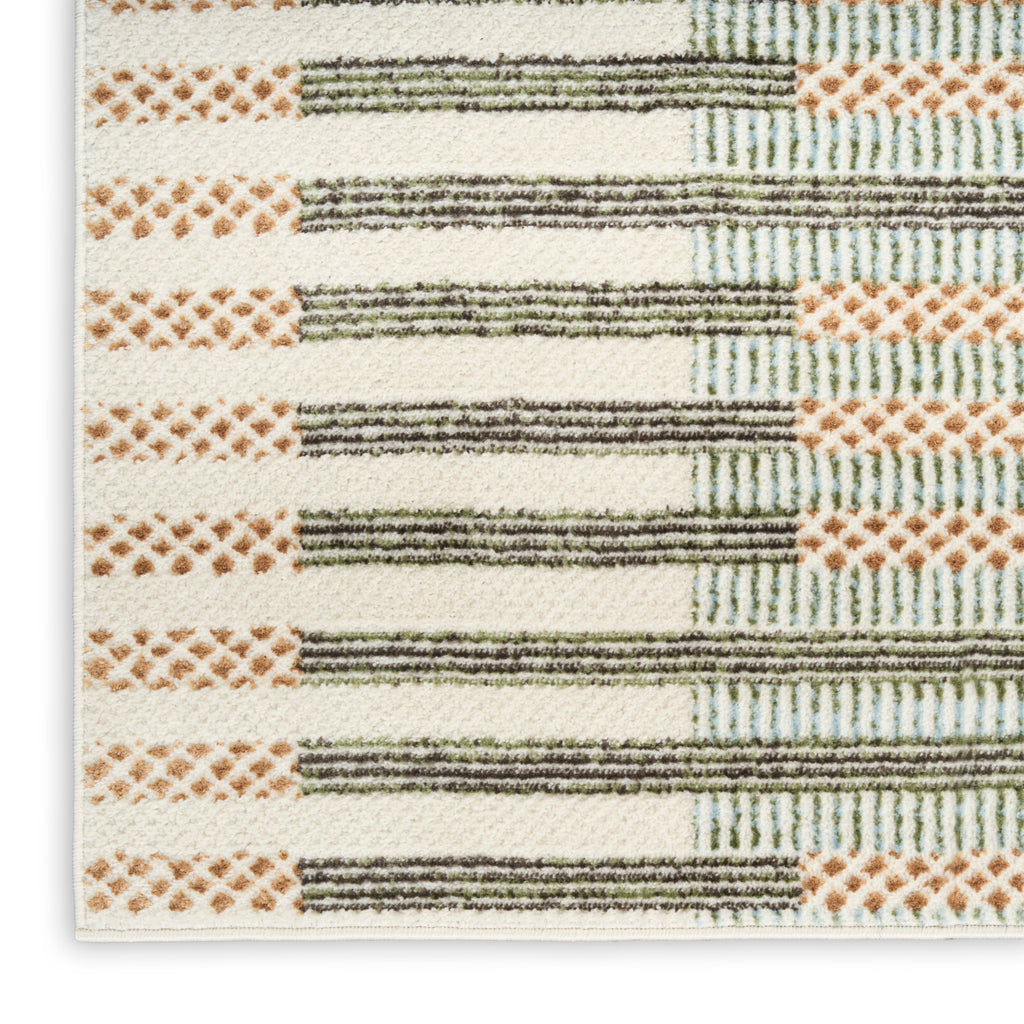 nourison nordic nrc15 ivory multicolor rug