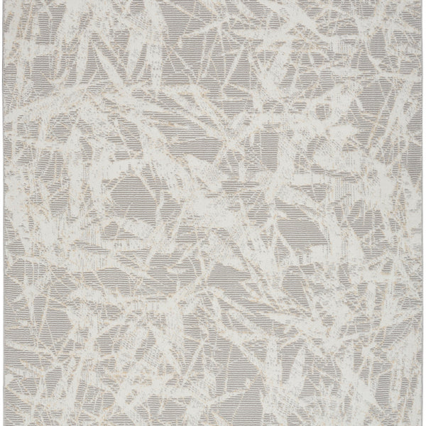 nourison ck950 rush ck956 grey ivory rug