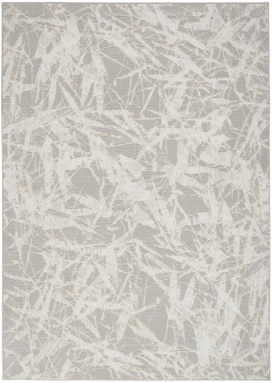 nourison ck950 rush ck956 grey ivory rug