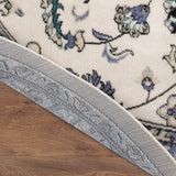 nourison nourison essentials nre05 ivory blue rug