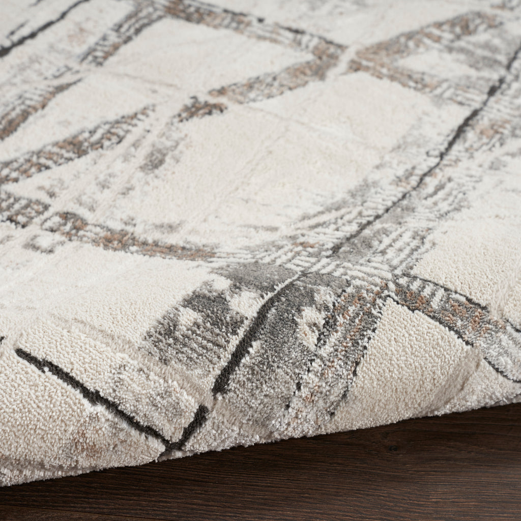 nourison desire dsr03 grey silver rug