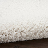 nourison modern shag mmd02 ivory rug